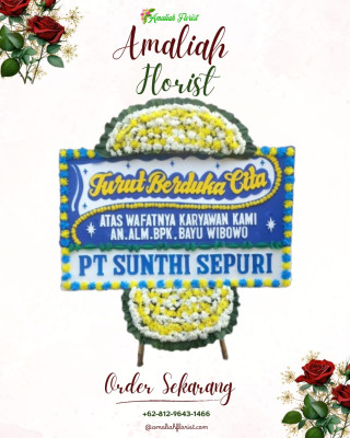 Papan Bunga Duka di Aur